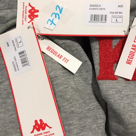 NWT 2pc set KAPPA Sweater Trouser L - Picture 3 of 3